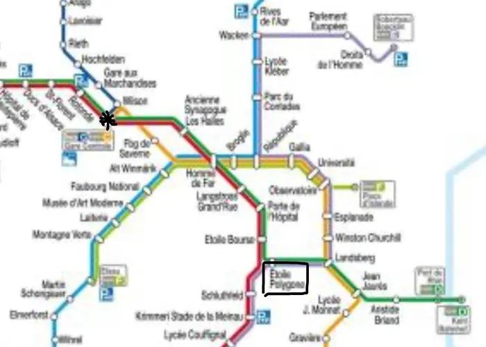 De L'etoile Estrasburgo